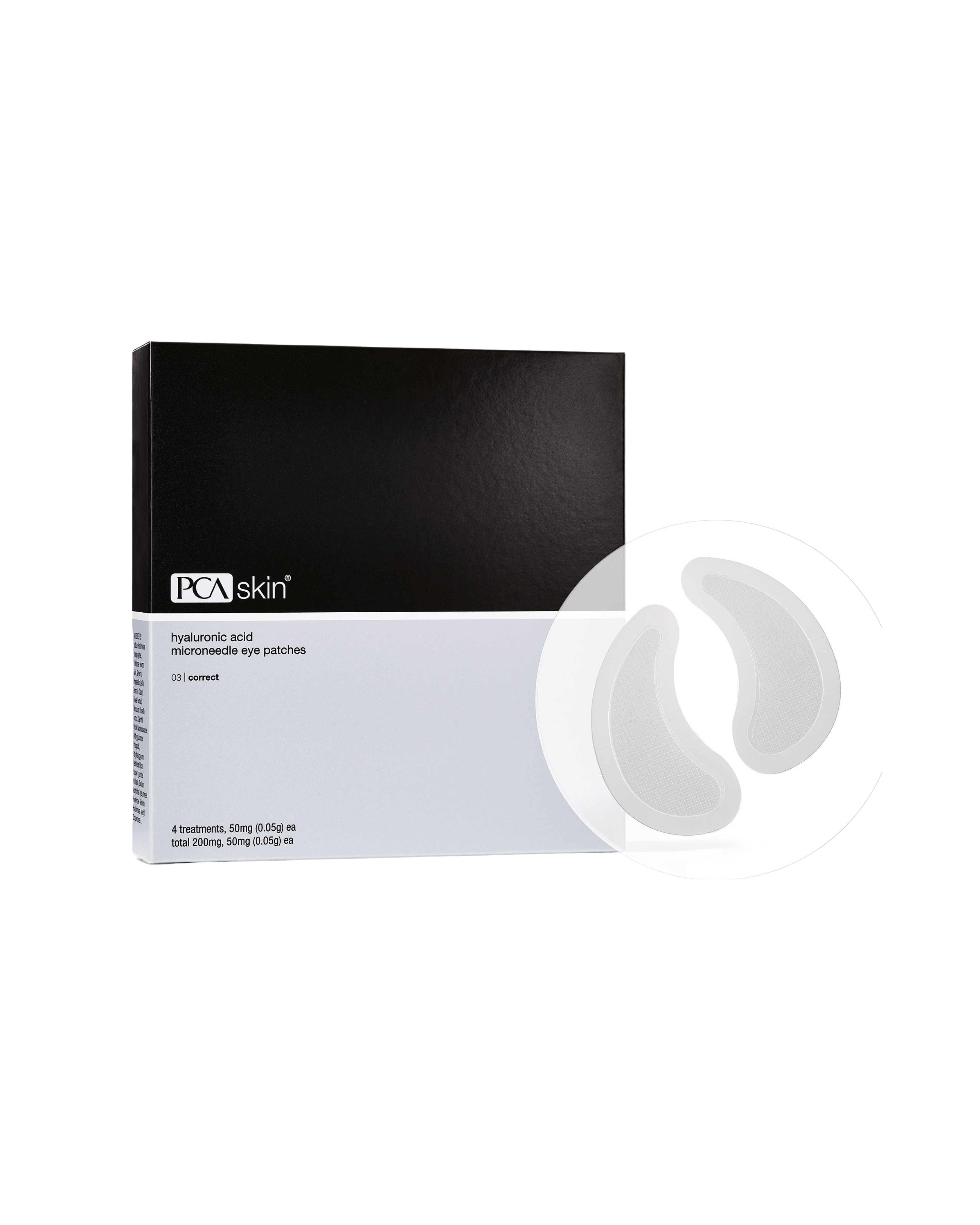 Hyaluronic Acid Microneedle Eye Patches